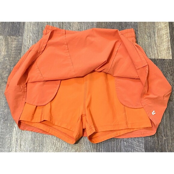 Vuori Clementine Skirt Skort Womens Small Coral Pink Stretch Lined Tennis Skirt - Picture 3 of 9